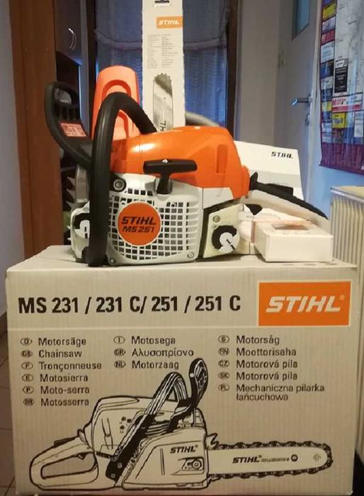 Piła spalinowa Stihl MS 251 3 KM Nowa zakup w Polsce Gwarancja STIHL