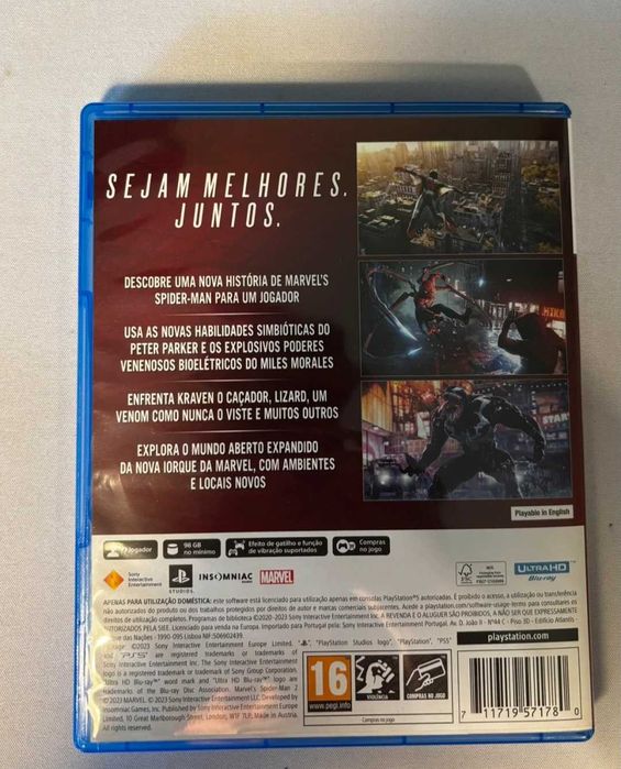 Jogo Spider Man 2 Playstation 5