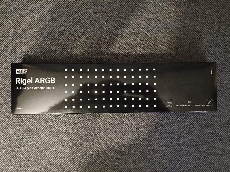 SMX Rigel 24pin 360-RGB Black