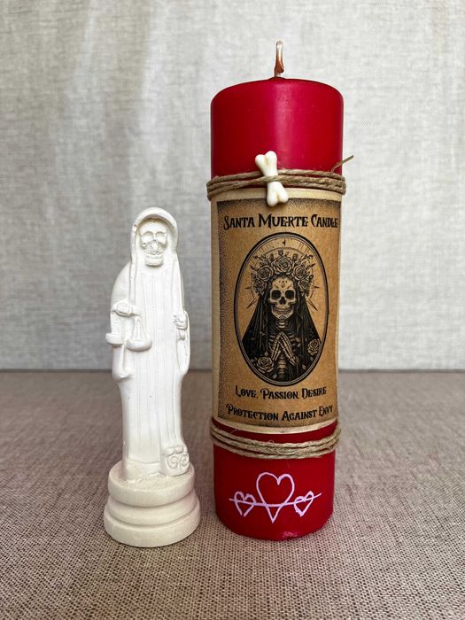 Vela Santa Muerte – Amor, Paixão, Contra Inveja