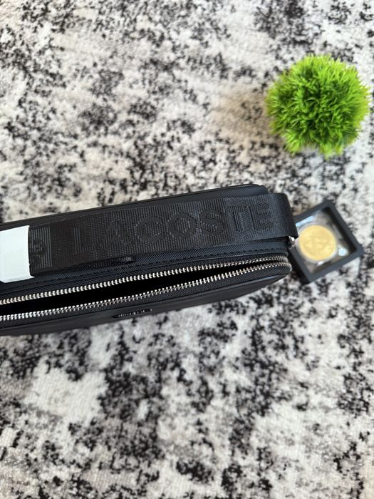 В НАЯВНОСТІ‼️ Сумка чоловіча через плече Lacoste, Сумка Lacosta