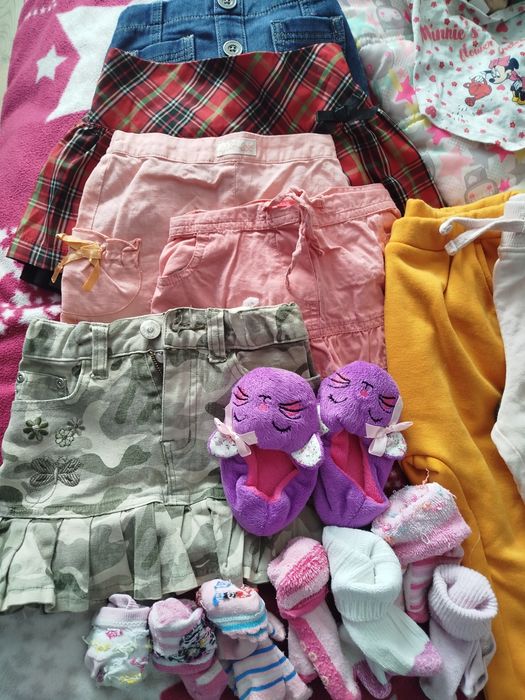 Duża paka ubranek dla dziewczynki 86/92