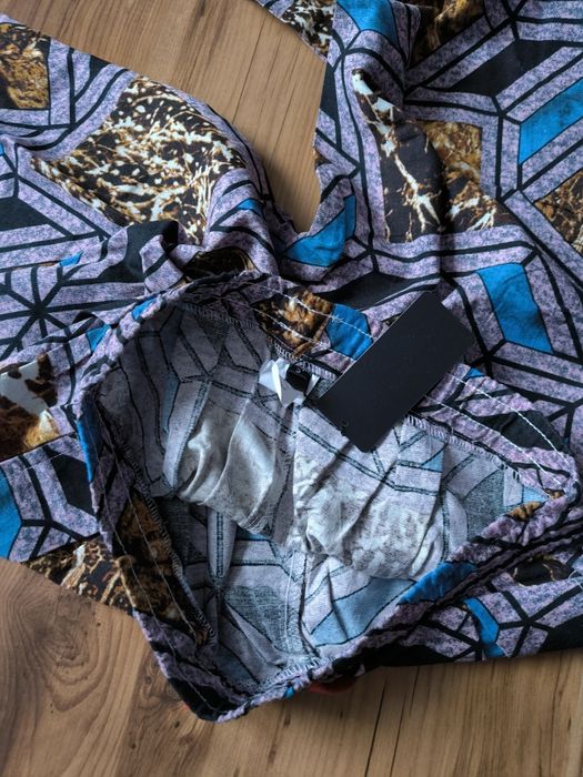 LucMatton spodnie męskie S ethnic jogger sweatpants reggae haremki baw