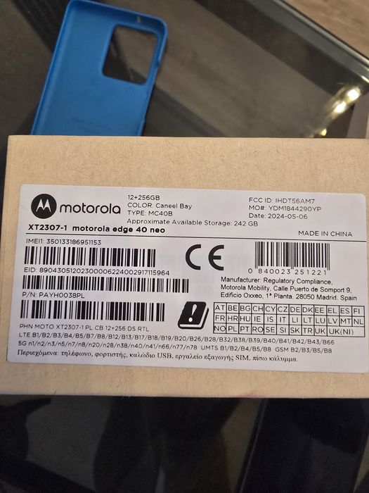 Okazja! Motorola Neo 40 5G jak nowy
