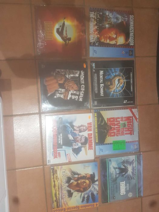 Leitor LD, CD, VINIL + 80 DISCOS.