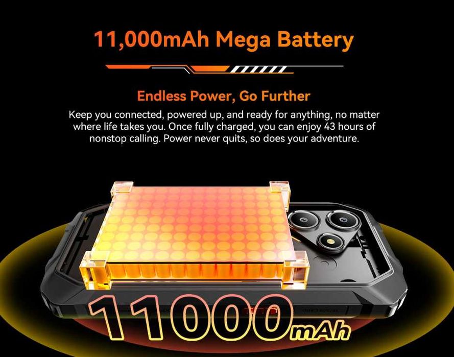 Смартфон Blackview Oscal Marine 2 8/256Gb Black