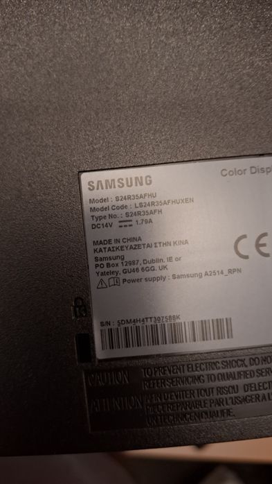 Monitor komputerowy Samsung 24"