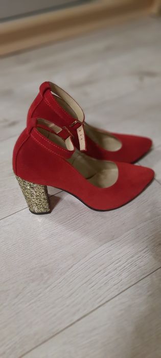 Жіночі туфлі із натурального замша 37р.