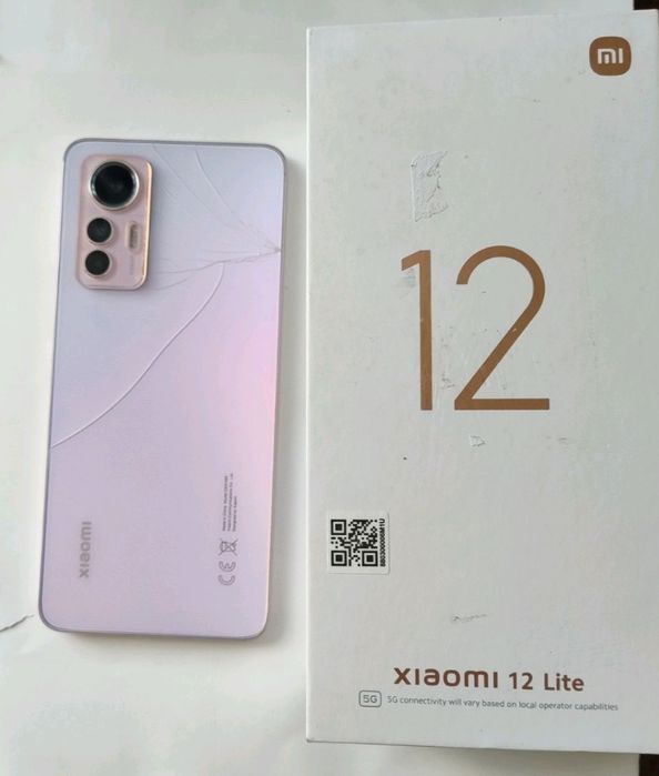 Смартфон Xiaomi 12 Lite 8/128GB — Рожевий перламутр (Lite Pink)