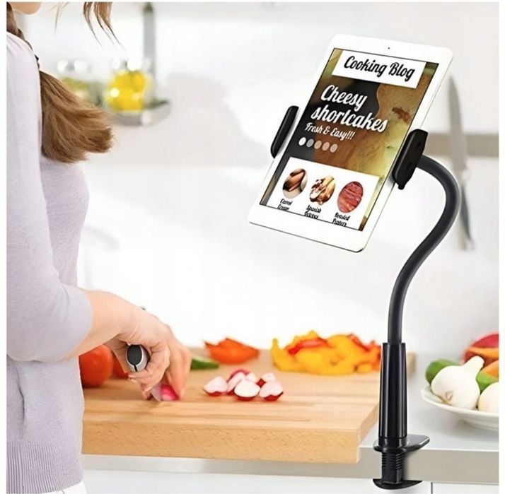 Nowy czarny elastyczne statyw stojak uchwyt na telefon tablet