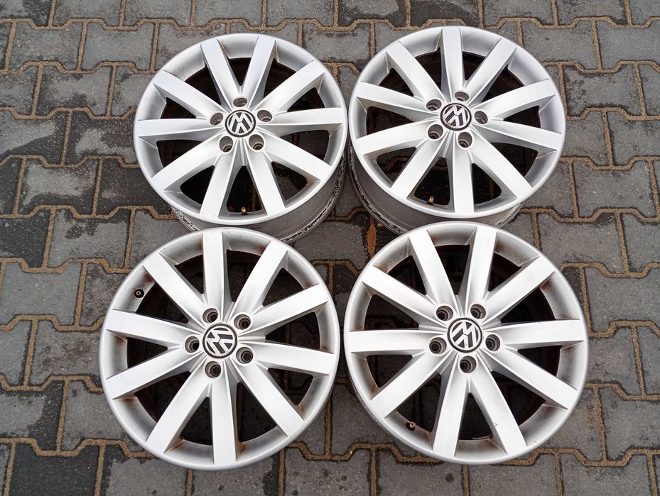 VW oryg. 5x112  7Jx 17cali  ET54  Super Wzór i Stan  5K0 601 025F