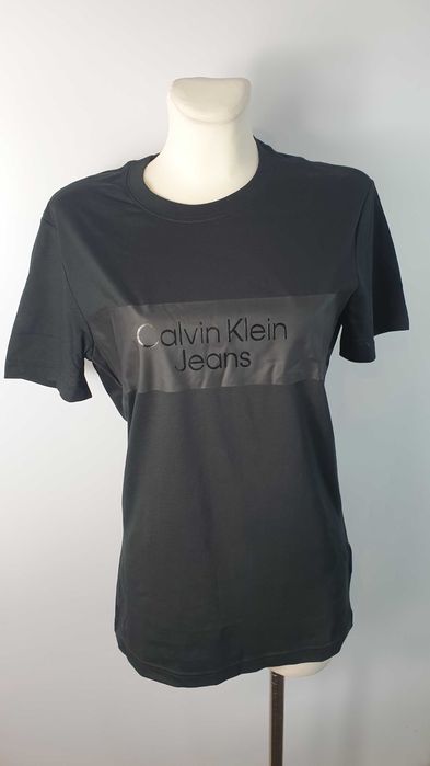 T-shirt damski okrągły dekolt Calvin Klein rozmiar M