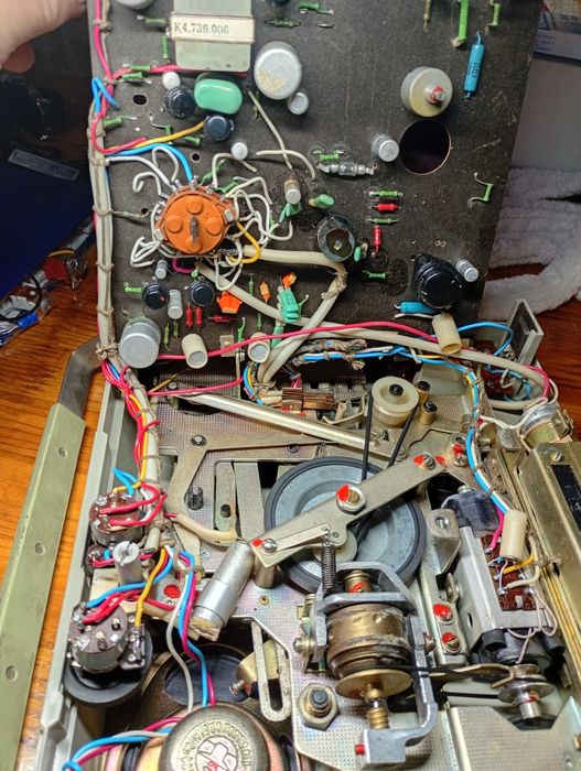 Катушечный магнитофон Мрия