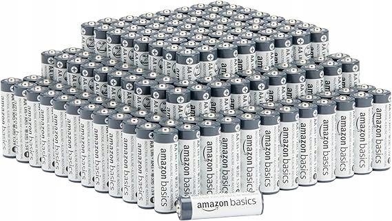 outlet bateria alkaliczna przemysłowe 1234 amazon aa (r6) 1,5v 148szt.