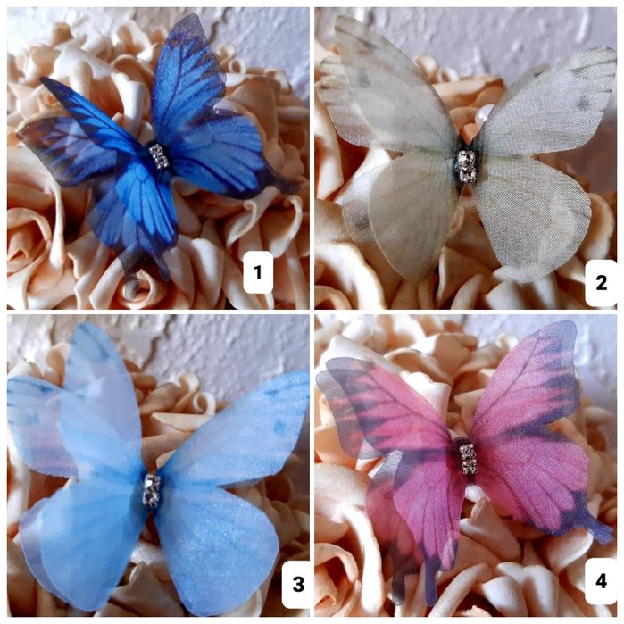 Шифоновые бабочки для рукоделия