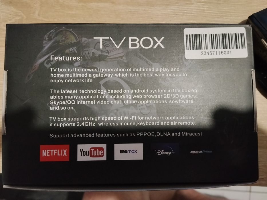 Новий оригінал Смарт приставка 4K Android 4GB/64GB WiFi для ТВ