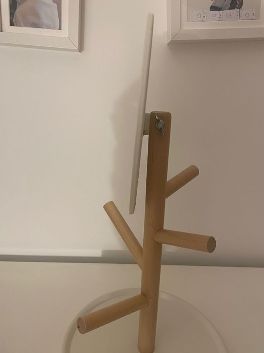 Espelho de mesa redondo