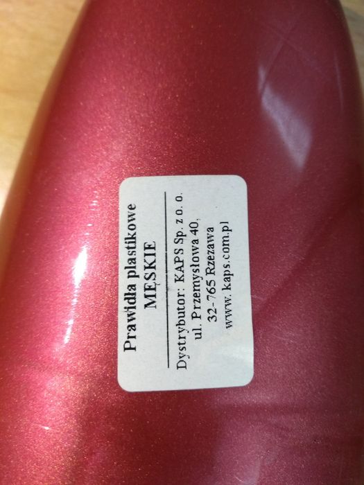 Prawidła plastikowe męskie