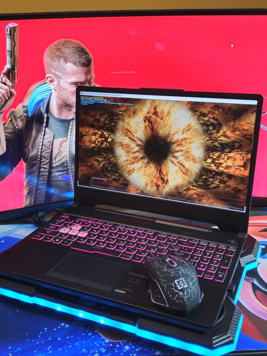 Ігровий ноутбук Asus TUF F15 / RTX 3050 / RAM 16GB / SSD 512