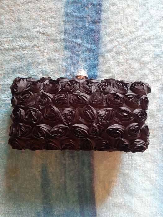 Елегантна стильна жіноча сумка клатч багет мінодьєр Love Forever