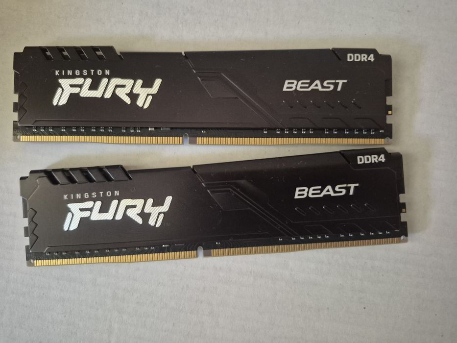 Pamięć RAM Kingston FURY Beast DDR4 32GB (2x16GB) 2666MHz CL16 | Kit