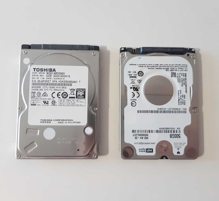 500GB dysk twardy hdd do laptopa konsoli przenośny wymiary jak ssd