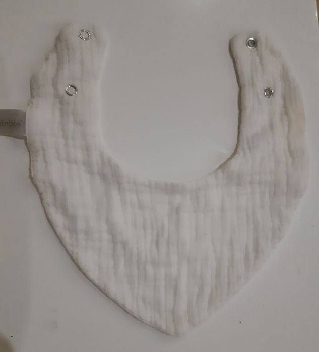 3 bawełniane śliniaczki