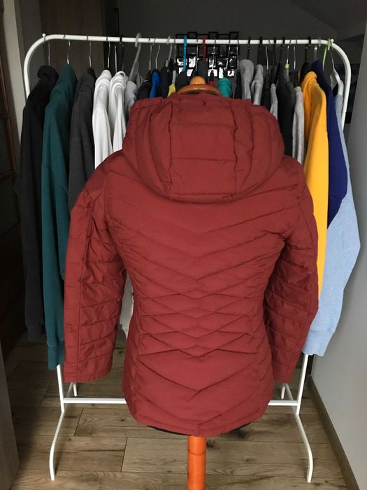 Kurtka puchowa zimowa DKNY Bib-Front Light Weight rozm. S