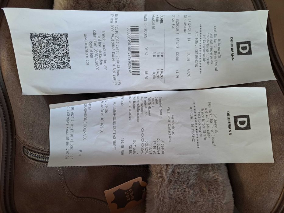 Жіночі зимові черевики 41 розмір Бангладеш 5th Avenue