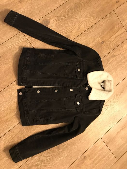 Kurtka jeansowa z kożuszkiem