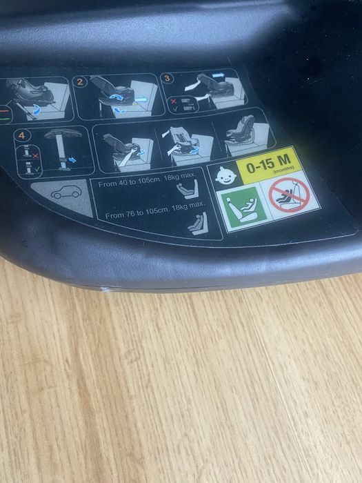 Cadeira auto com isofix