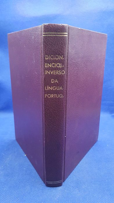 Livro - REF PA8 - Dicionário Enciclopédico Inverso Lingua Portuguesa