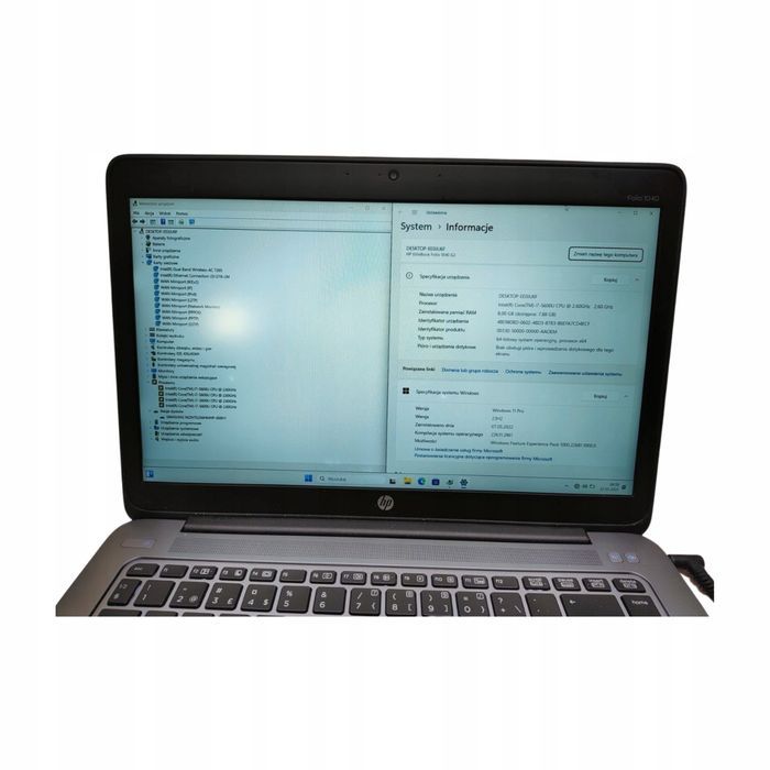 HP EliteBook Folio 1040 G2 i7-5600U 14" Full HD 8GB 256SSD W
