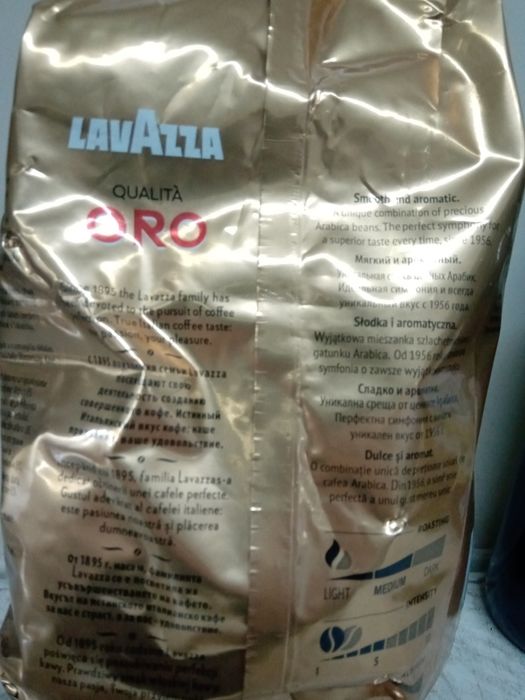 Кава в зернах Lavazza Qualita Oro, 1 кг Польща: 290 грн. - Продукти ...