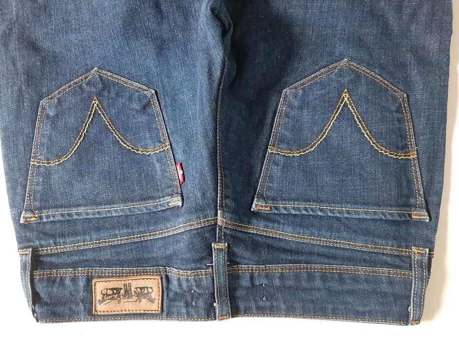 Jeansy Levis straight fit S/M
