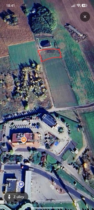 Działka budowlana 1000 metrów 10 arów  Police mostowe  Koło