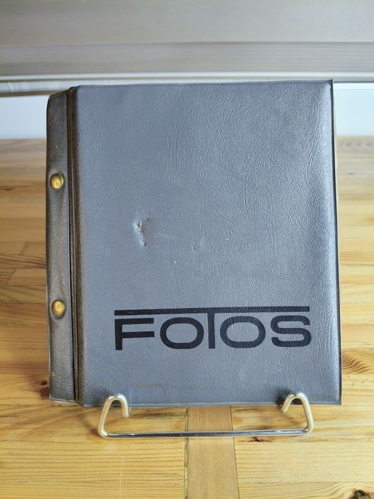 Stary album na zdjęcia PRL 74