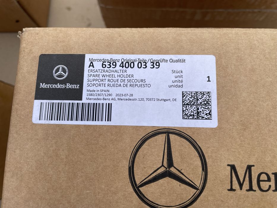 Крепления запаски для VITO VIANO W639 W447