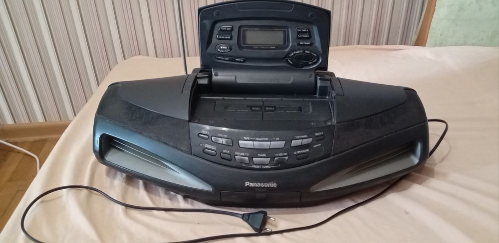 Panasonic RX-ED77 Cobra, б/в 90х, музичний центр THOMSON TM9236
