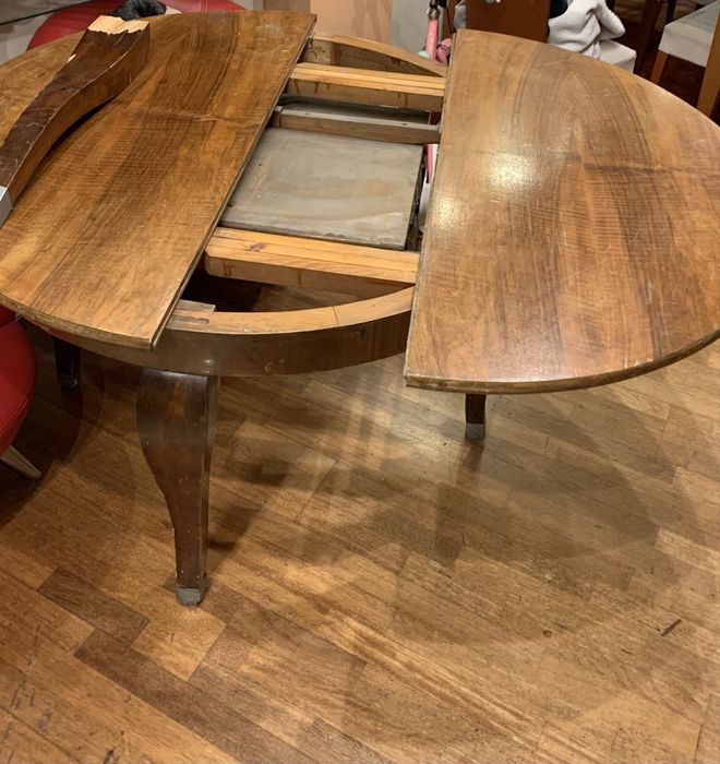 Stół rozkladany stary drewniany vintage do renowacji