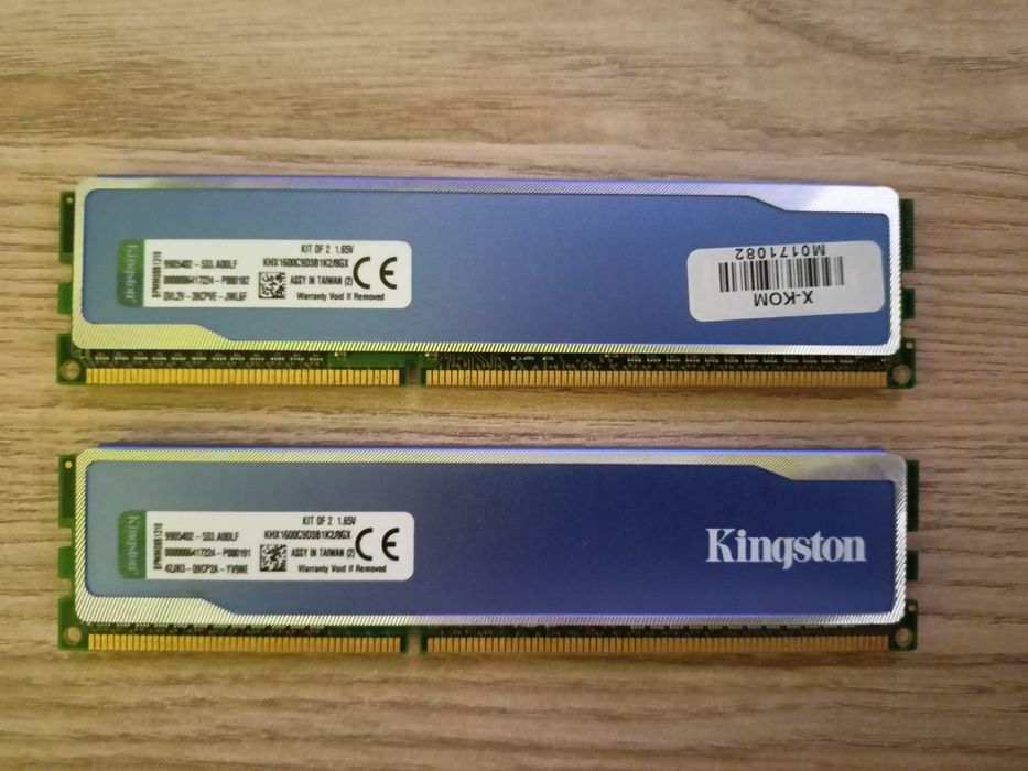 Pamięć ram 8gb DDR3 1600 Mhz
