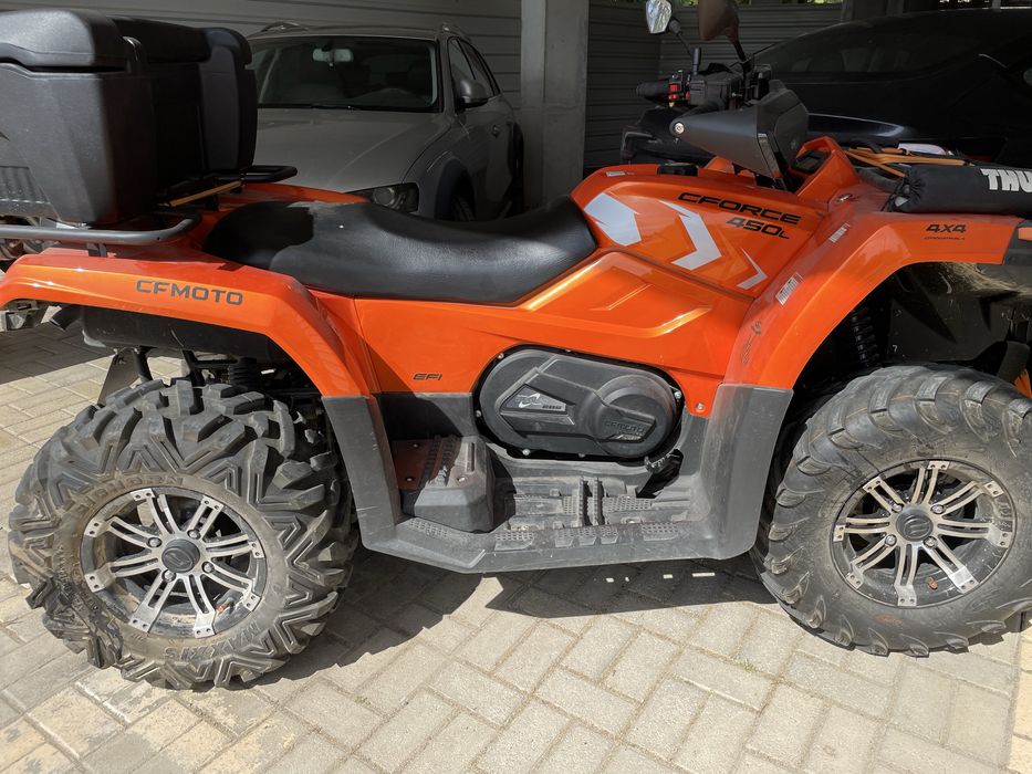 CFMoto 450L  Laranja em Excelente estado