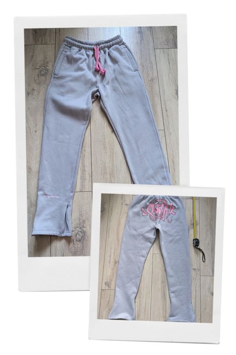 Штани  Syna World Grey Pink Central Cee Base  / Джинси розмір  S