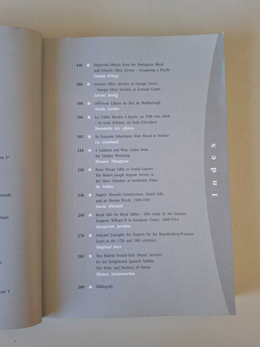 Mesas reais europeias. Actas do Simpósio Internacional, MNAA, 1996