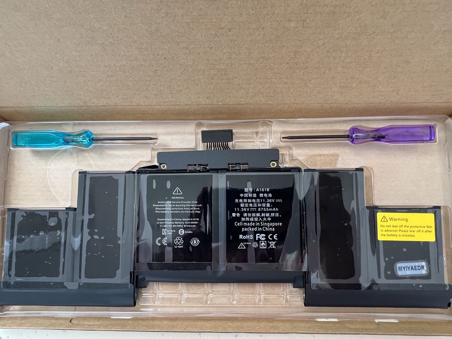 Акумулятор A1417 A1494 A1618 для MacBook Pro Retina 15″ A1398 2015