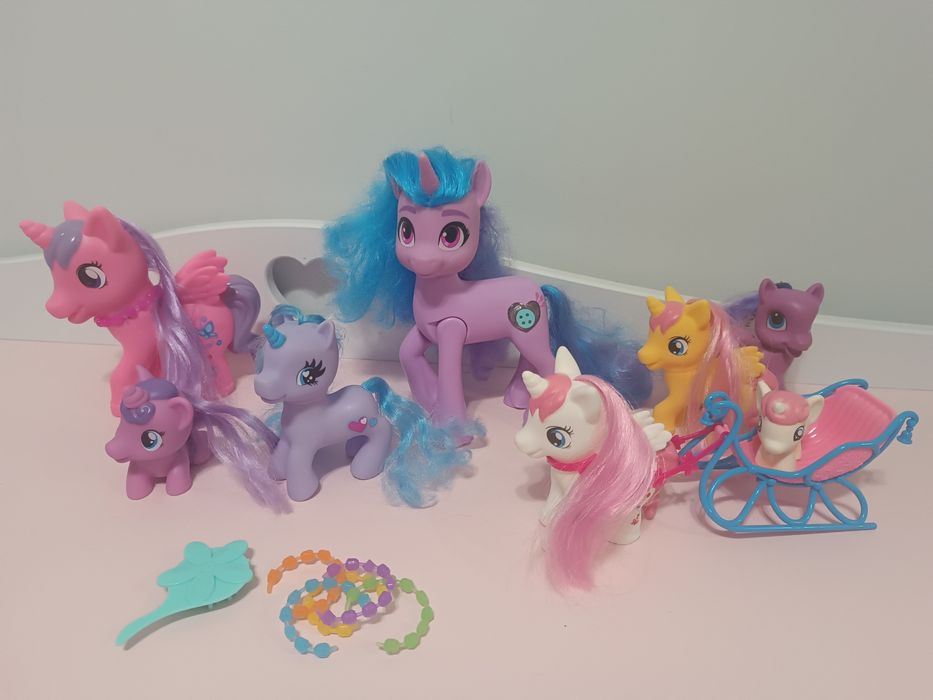 Duży zestaw kucyków Pony