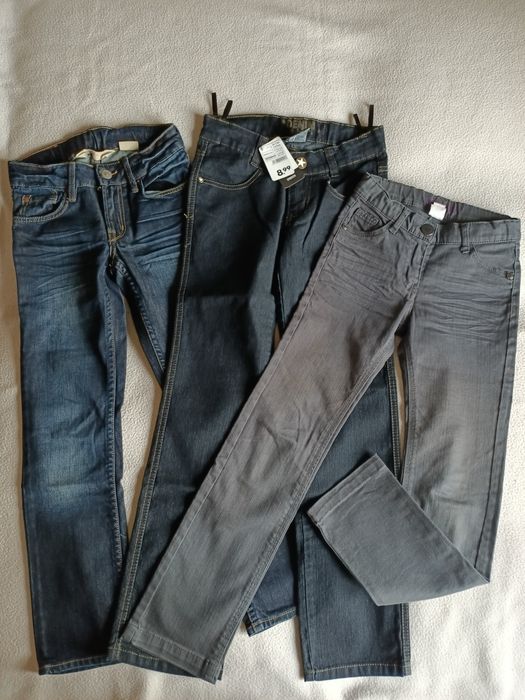 Paka ubrań dla dziewczynki 128-134