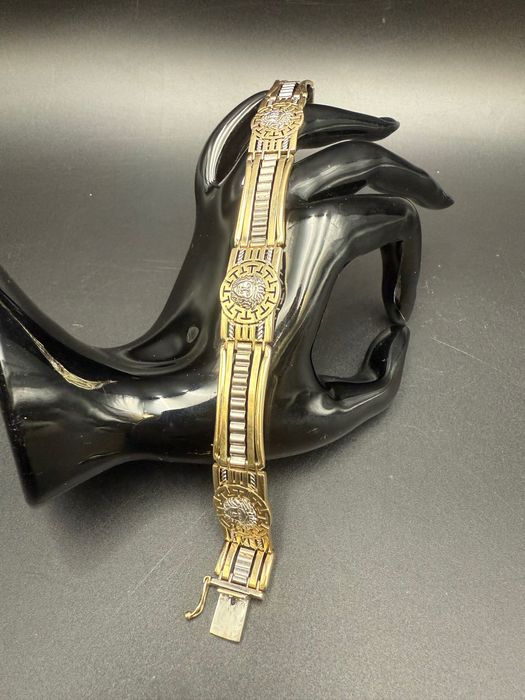 Złota bransoletka waga 20.55 gram