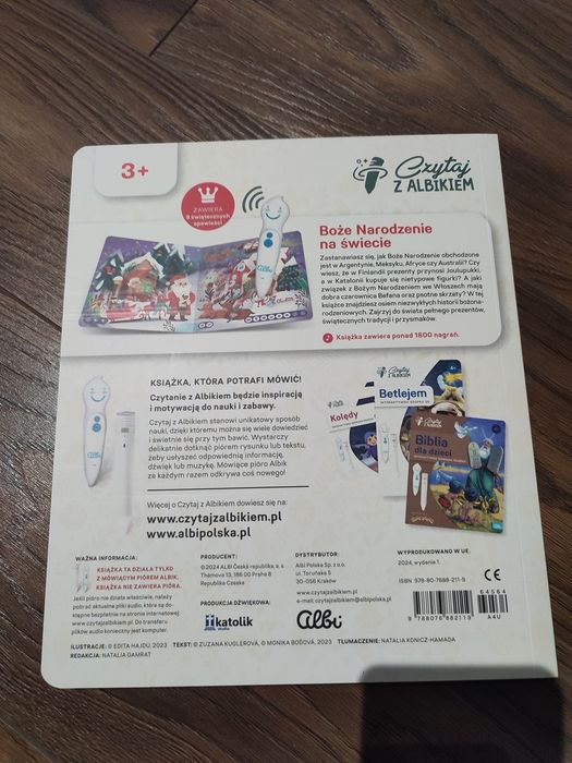 Książka Albik Boże Narodzenie na świecie NOWA