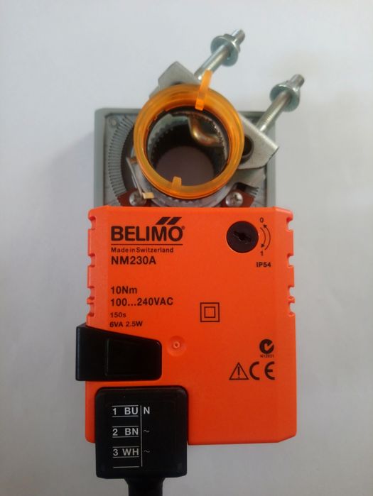 Електропривод Belimo NM230A (10Nm, 230V) для вентиляції — 3 шт.